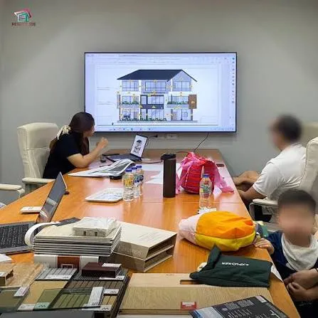 สถาปนิกพรีเซ็นต์งานลูกค้า